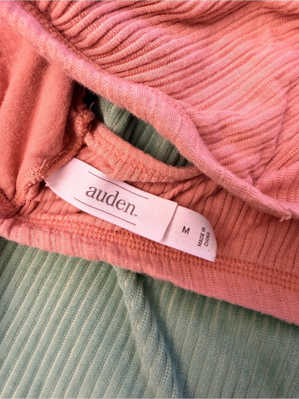 Nursing bra - Ribbed Pink Racerback Bralette - Picture 2 of 3